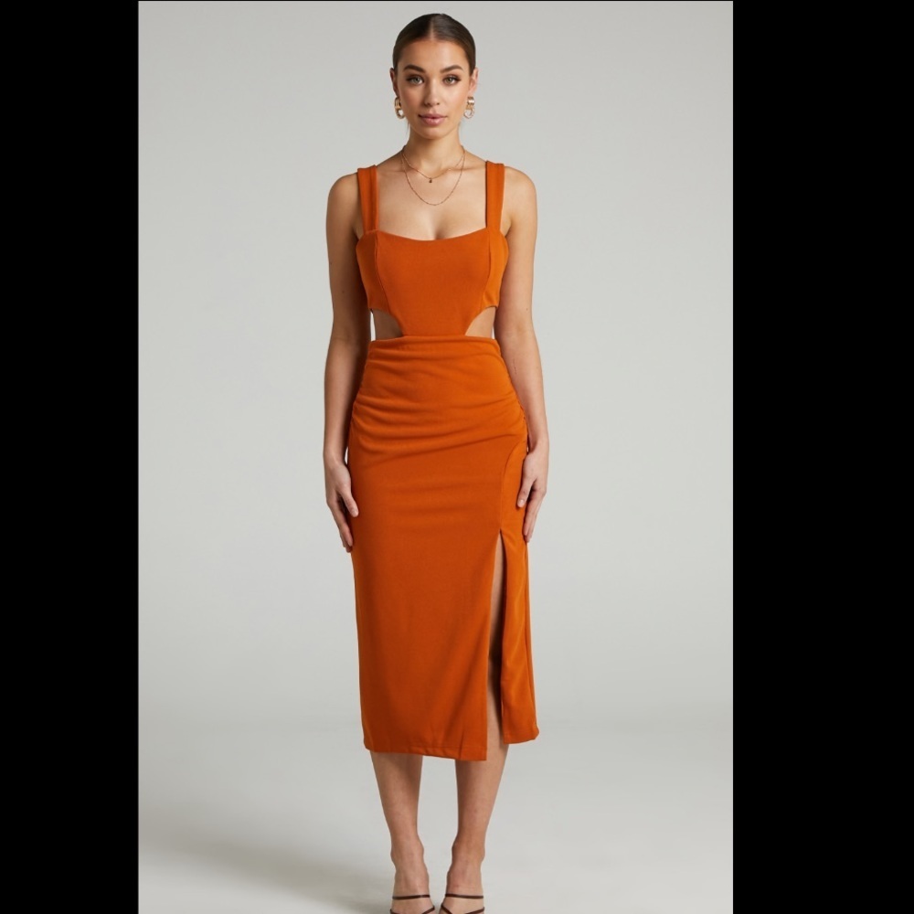 NWT Showpo ‘Milah’ Square Neck Midi - Picture 2 of 4